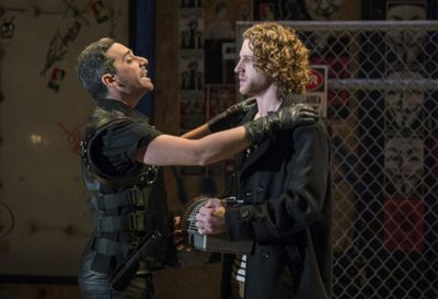 Noah Israel (Antoni) and Benjamin Lurye (The Beadle) Photo