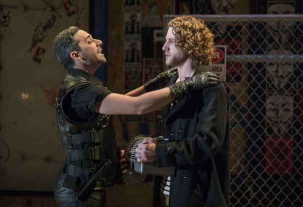 Noah Israel (Antoni) and Benjamin Lurye (The Beadle) Photo