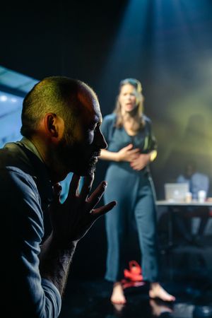 Adam Burton and Lindsay Fraser @ BroadwayWorld Adam Burton and Lindsay Fraser Photo