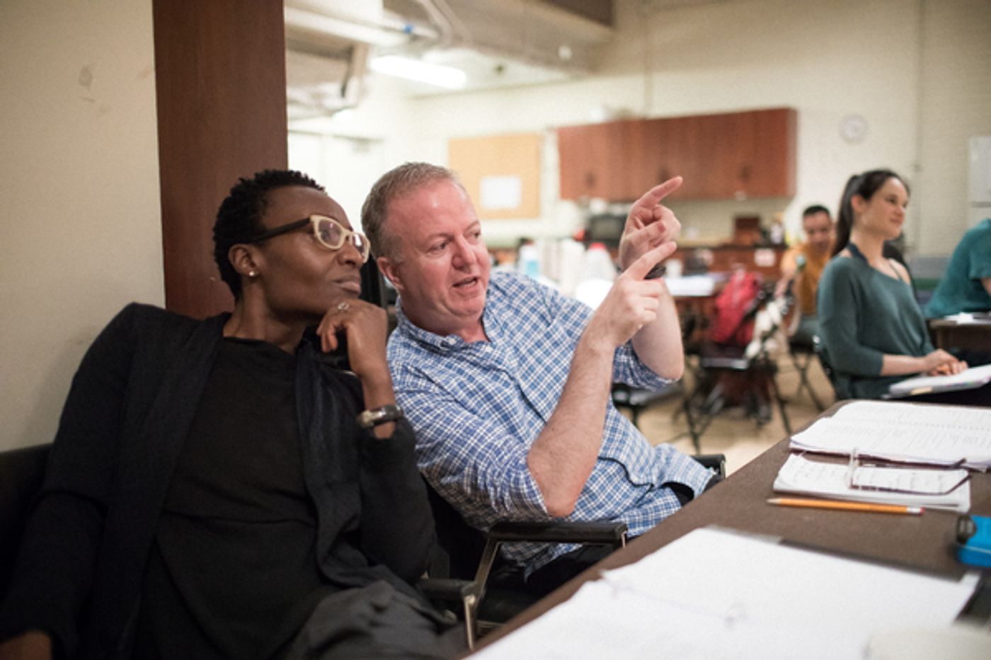 Photo Flash: In Rehearsal for NELL GWYNN at Chicago Shakespeare Theatre Photo Flash: In Rehearsal for NELL GWYNN at Chicago Shakespeare Theatre Image