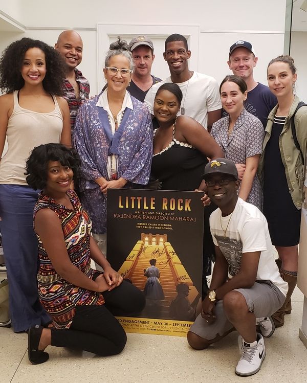 Gina Belafonte with the Cast of LITTLE ROCK Photo