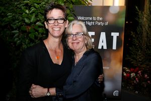 From left, designer Rachel Hauck and director Lisa Peterson Photo