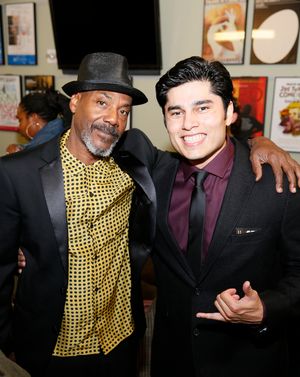 cast members John Earl Jelks and Peter Mendoza @ BroadwayWorld cast members John Earl Jelks and Peter Mendoza Photo