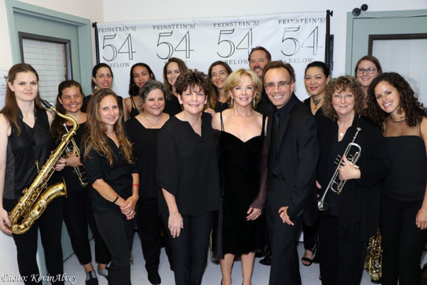 Photo Coverage: Linda Purl and The Diva Jazz Orchestra at Feinstein's/54Below 'Big Band Romance'  Image
