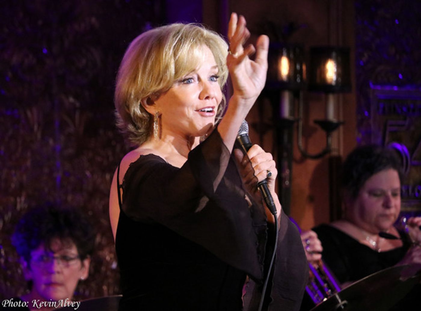 Photo Coverage: Linda Purl and The Diva Jazz Orchestra at Feinstein's/54Below 'Big Band Romance'  Image