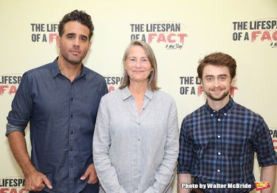 Bobby Cannavale, Cherry Jones and Daniel Radcliffe Photo