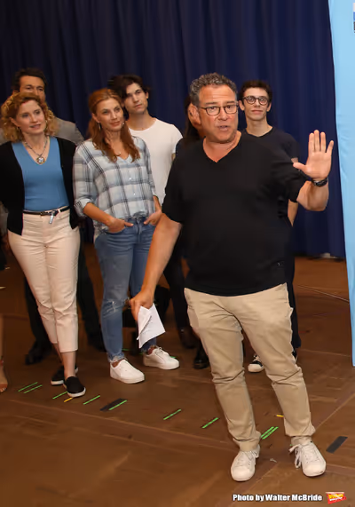 Michael Greif with cast Photo