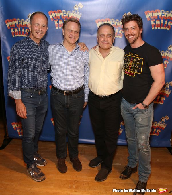 James Hindman, Tom Souhrada, Adam Heller and Christian Borle Photo