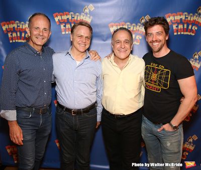 James Hindman, Tom Souhrada, Adam Heller and Christian Borle Photo