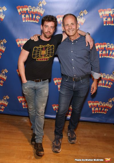 Christian Borle and  James Hindman Photo