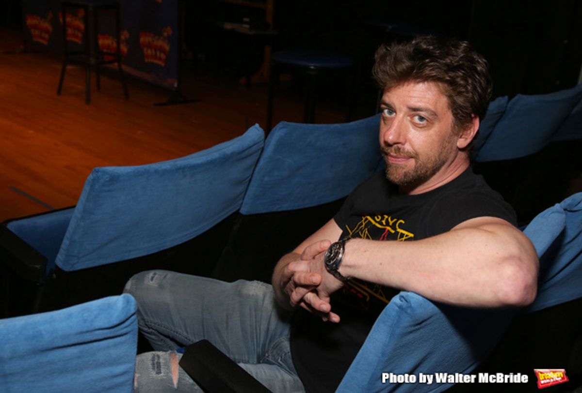 Director Christian Borle Photo Shoot for 'Popcorn Falls' at the Jerry Orbach Theatre on September 6, 2018 in New York City. at 