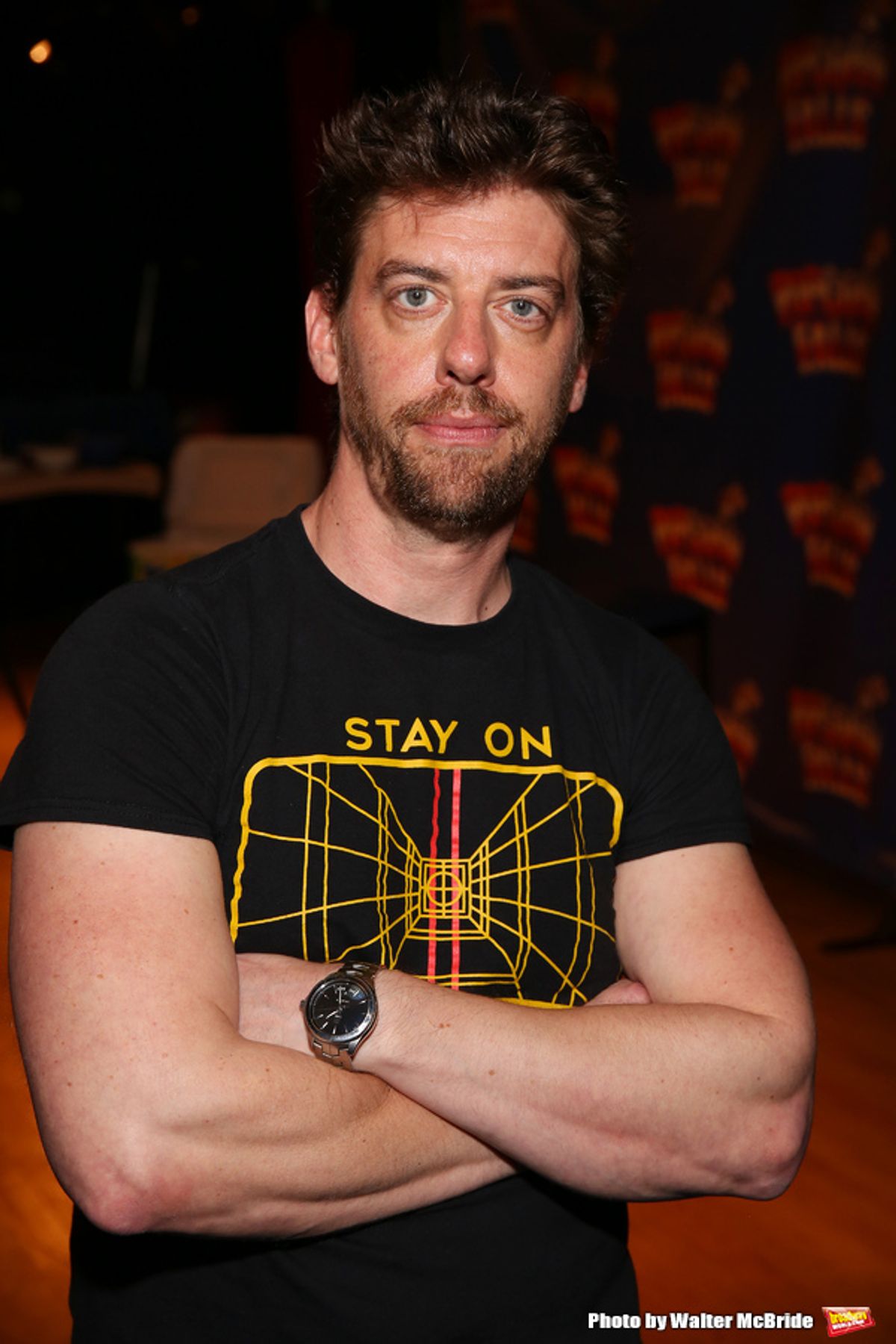 Director Christian Borle Photo Shoot for 'Popcorn Falls' at the Jerry Orbach Theatre on September 6, 2018 in New York City. at 