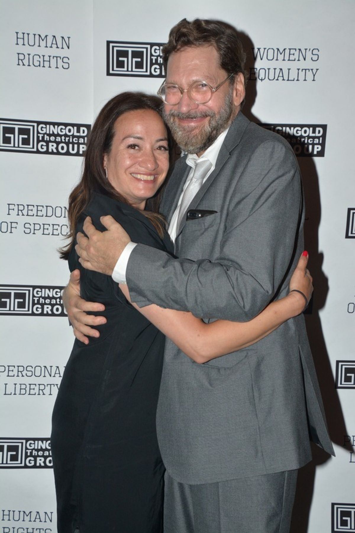 Laura Buchwald and David Staller at 