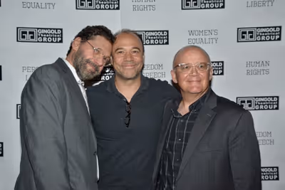 David Staller, Danny Burstein and Andrew Weems Photo