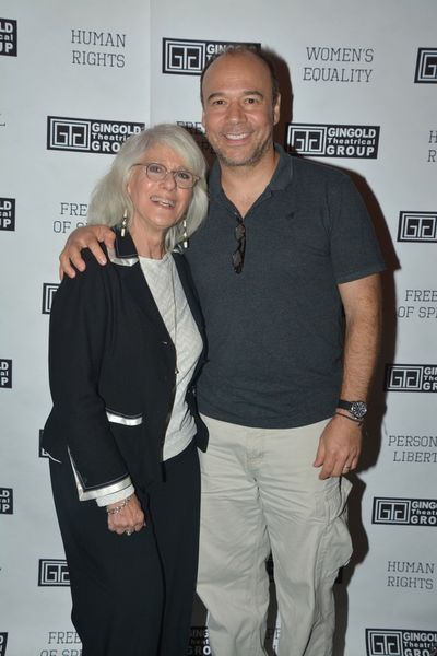 Jamie deRoy and Danny Burstein Photo