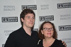 Jamie Sanders and Maryann Plunkett @ BroadwayWorld Jamie Sanders and Maryann Plunkett Photo