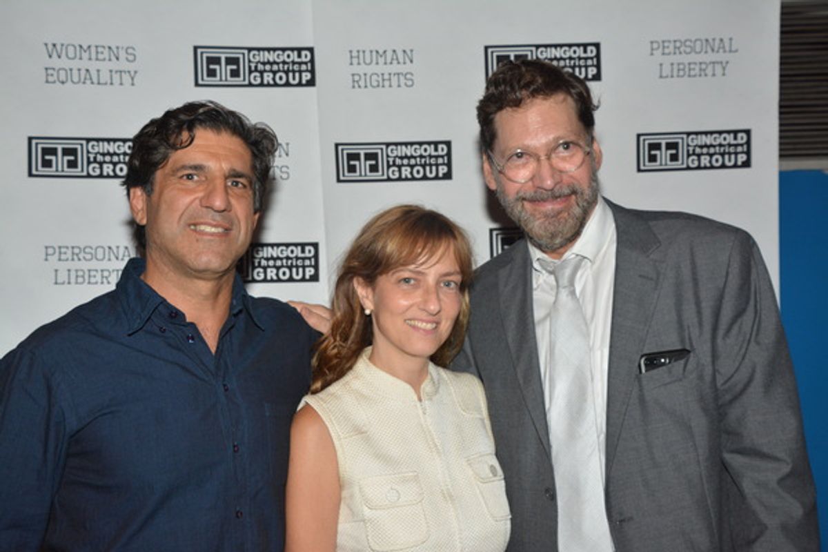 Roberto Borgatti, Ann Vellis and David Staller at 