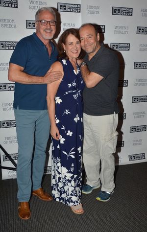 Tom Hewitt, Karen Ziemba and Danny Burstein @ BroadwayWorld Tom Hewitt, Karen Ziemba and Danny Burstein Photo