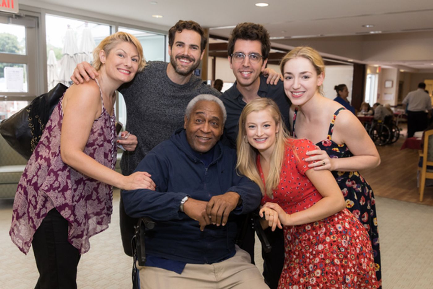 Photo Flash: Cast Members of CAROUSEL and MY FAIR LADY Perform For Seniors at the Actors Fund Home  Image
