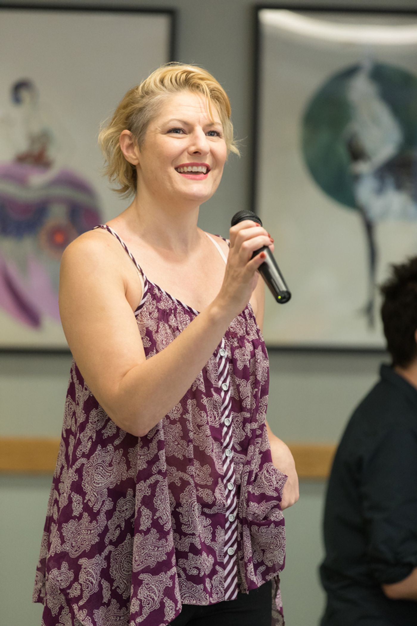 Photo Flash: Cast Members of CAROUSEL and MY FAIR LADY Perform For Seniors at the Actors Fund Home  Image