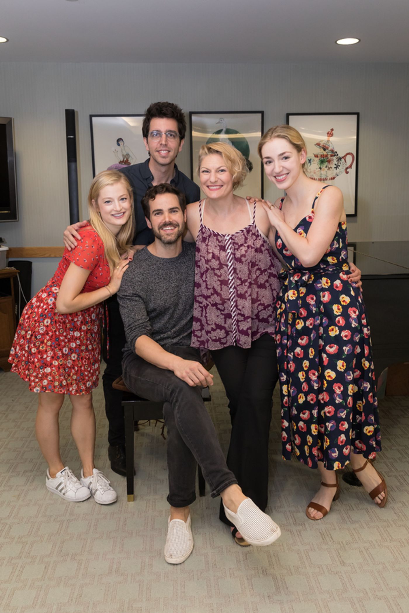 Photo Flash: Cast Members of CAROUSEL and MY FAIR LADY Perform For Seniors at the Actors Fund Home  Image