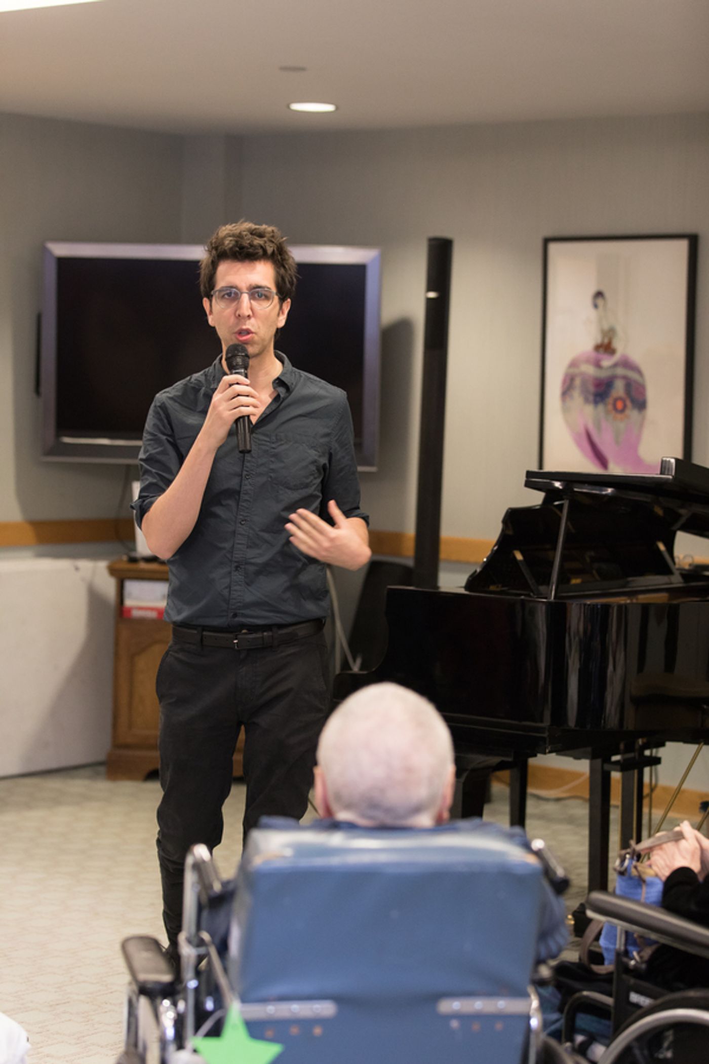 Photo Flash: Cast Members of CAROUSEL and MY FAIR LADY Perform For Seniors at the Actors Fund Home  Image