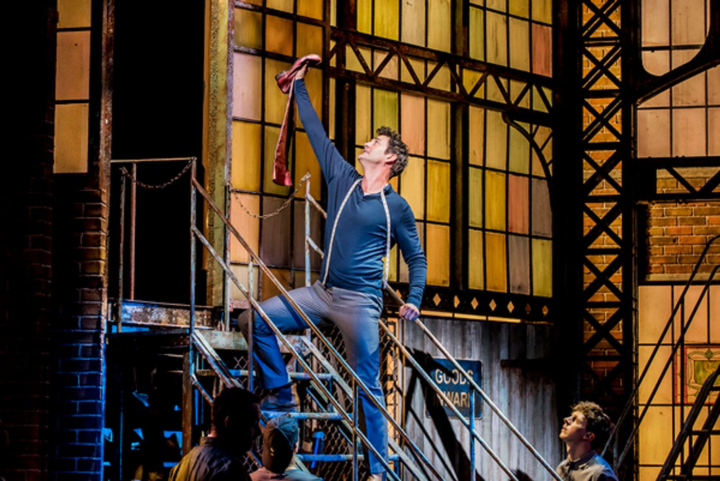 Photo Flash: Get a Look at Oliver Tompsett, Natalie McQueen, and Simon-Anthony Rhoden in KINKY BOOTS  Image