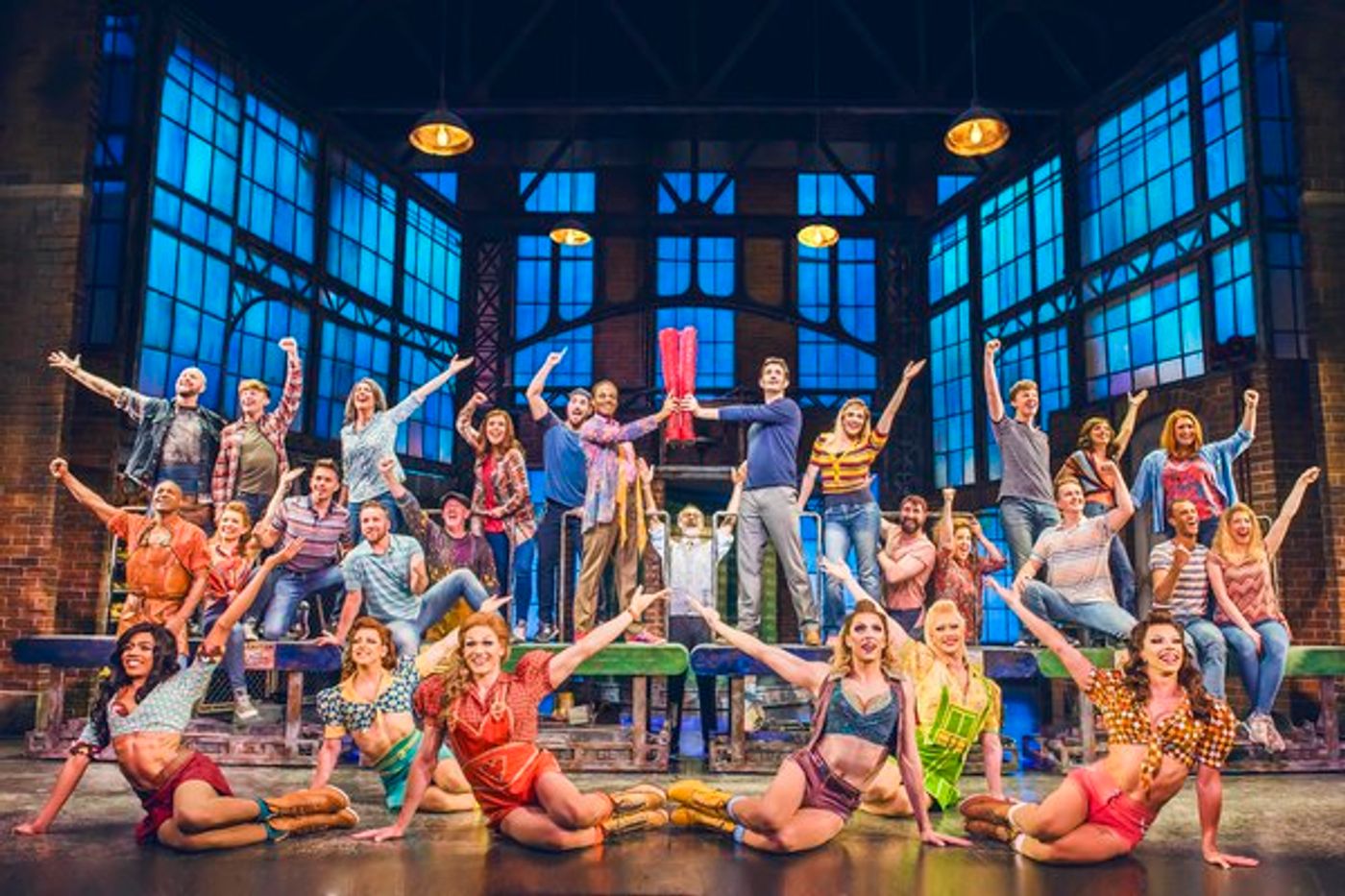 Photo Flash: Get a Look at Oliver Tompsett, Natalie McQueen, and Simon-Anthony Rhoden in KINKY BOOTS  Image