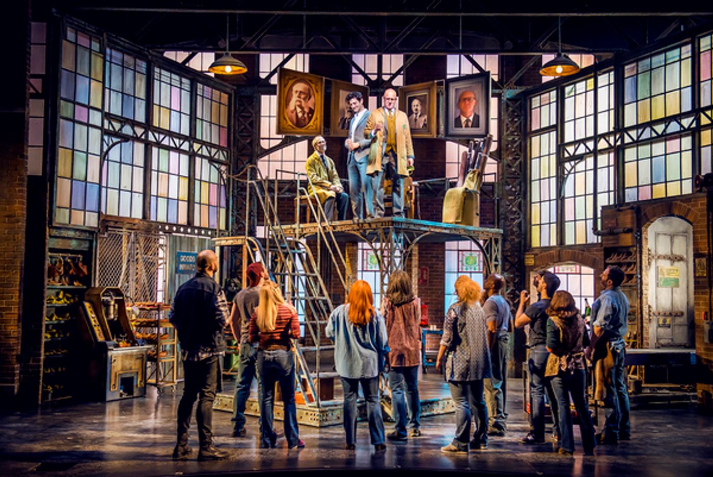 Photo Flash: Get a Look at Oliver Tompsett, Natalie McQueen, and Simon-Anthony Rhoden in KINKY BOOTS  Image