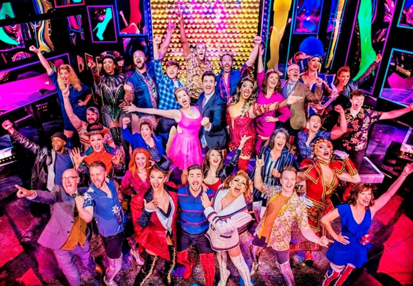 Photo Flash: Get a Look at Oliver Tompsett, Natalie McQueen, and Simon-Anthony Rhoden in KINKY BOOTS  Image