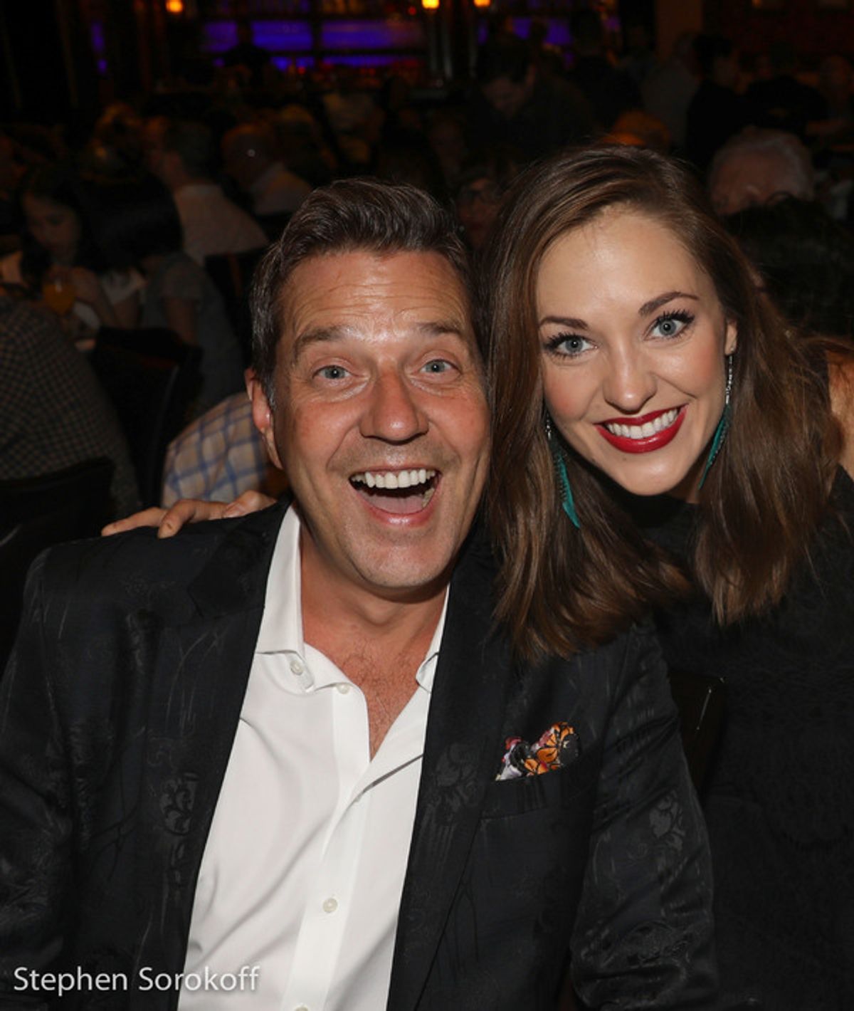 Maestro Steven Reineke, music director/conductor The New York Pops & Laura Osnes at 