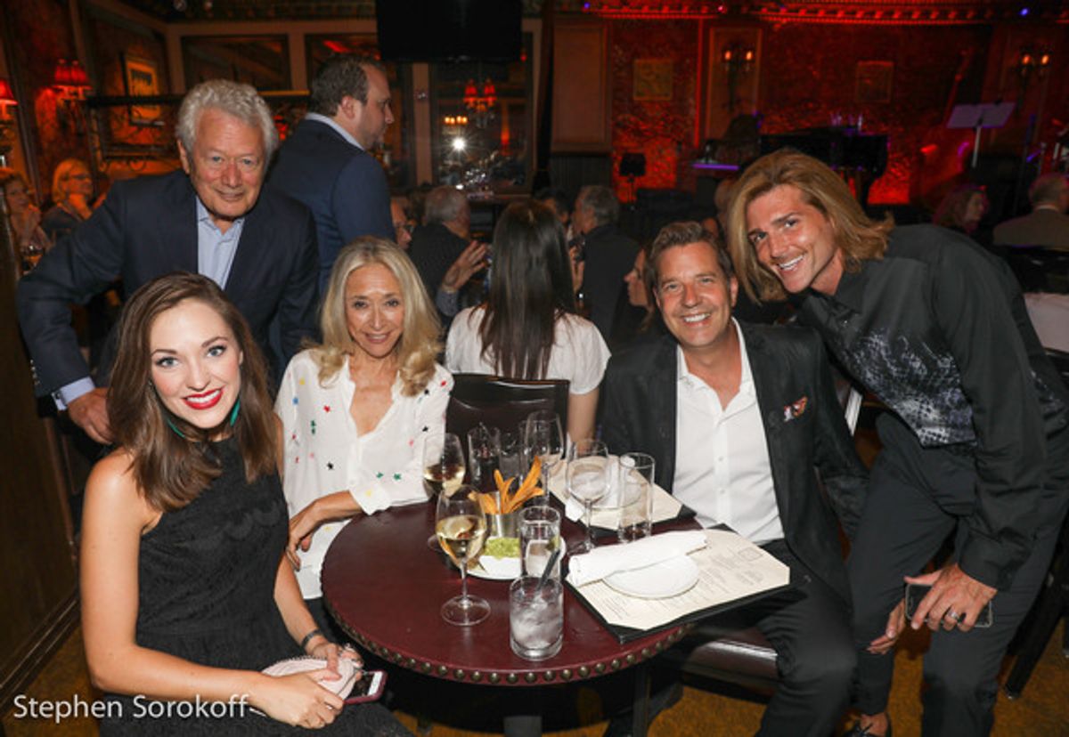 Laura Osnes, Stephen Sorokoff, Eda Sorokoff, Steven Reineke, Eric Gabbard at 