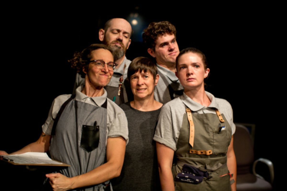 Brook Celeste, Vicki Walden, Julia Williams, T-Roy Martin and Paul Brennan at 