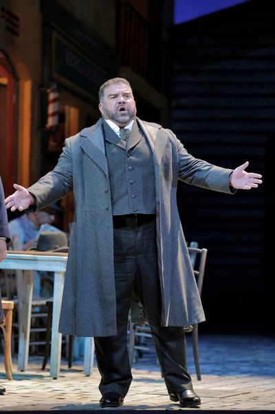 Dimitri Platanias as Tonio in Leoncavallo's "Pagliacci."
 Photo