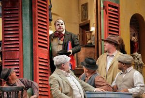 Marco Berti as Canio in Leoncavallo's "Pagliacci."
@ BroadwayWorld Marco Berti as Canio in Leoncavallo's "Pagliacci."
Photo