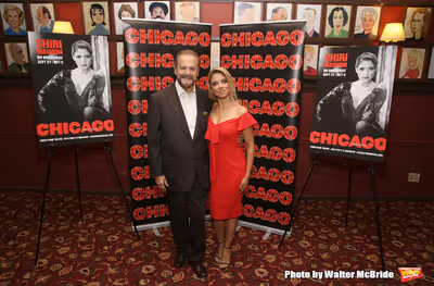 Producer Barry Weissler and Shiri Maimon Photo