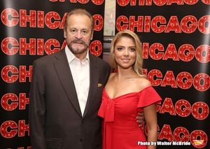 Producer Barry Weissler and Shiri Maimon @ BroadwayWorld Producer Barry Weissler and Shiri Maimon Photo