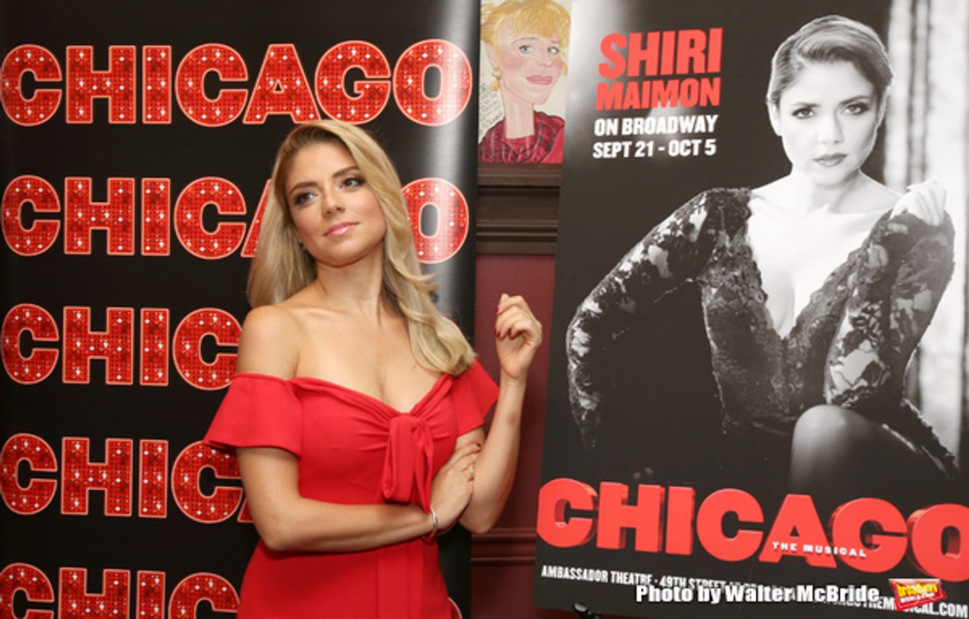 Photo Coverage: Shiri Maimon Celebrates her Upcoming Broadway Debut in CHICAGO  Image