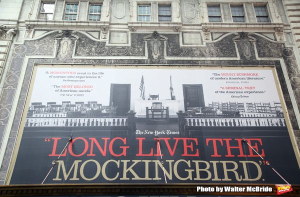 Theatre Marquee unveiling for Aaron Sorkin's adaptation of Harper Lee's classic novel Photo