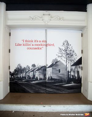 Theatre Marquee unveiling for Aaron Sorkin's adaptation of Harper Lee's classic novel Photo