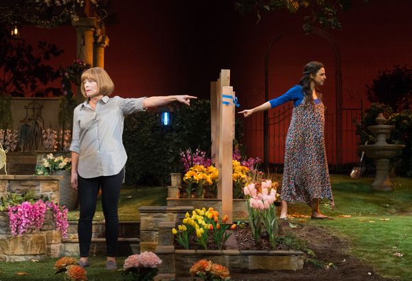 Frances Fisher and Jessica Meraz in Native Gardens at Pasadena Playhouse. // Photo by Photo