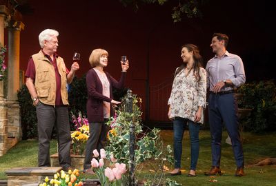 (L-R) Christian Barillas, Jessica Meraz, Frances Fisher and Bruce Davison in Native G Photo