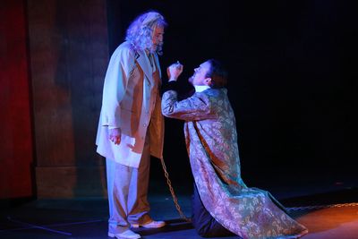 Cast (L-R):  Paul Panico and J. Bailey Burcham

 Photo