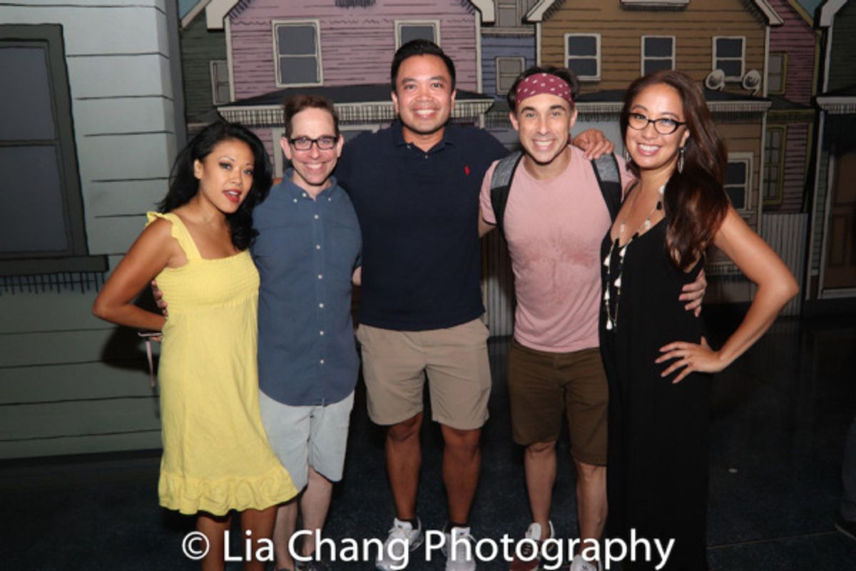 J. Elaine Marcos, Garth Kravits, Jose Llana, Ryan Duncan, Jaygee Macapugay at 