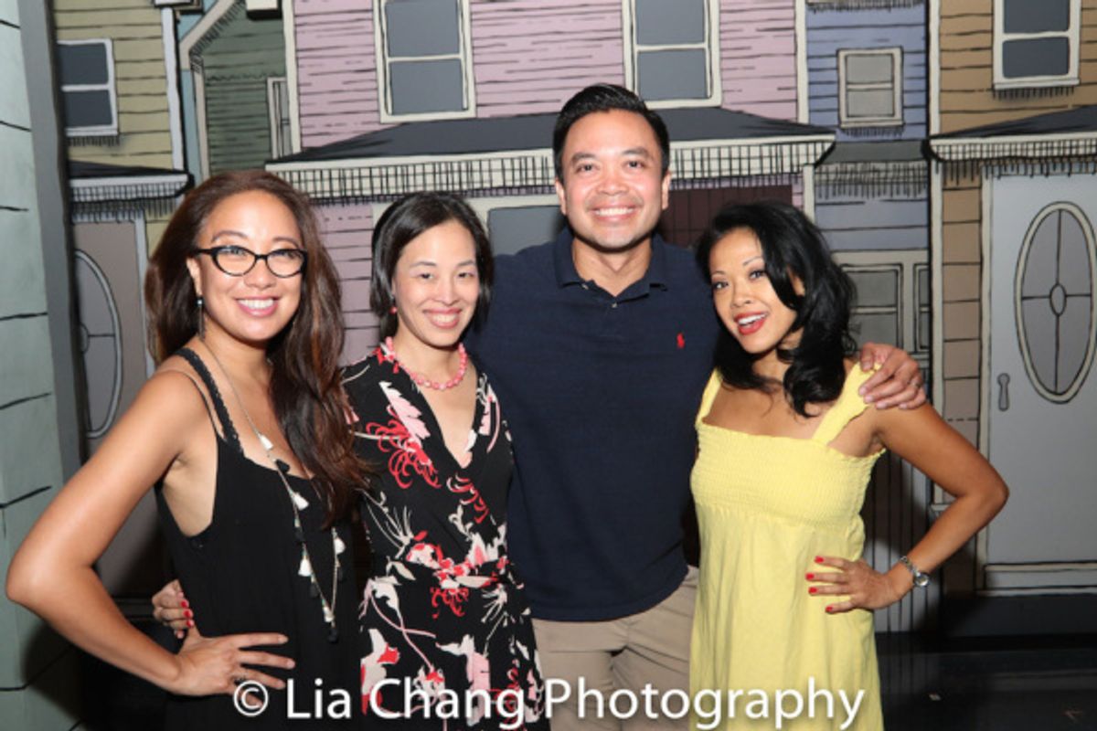 Jaygee Macapugay, Lia Chang, Jose Llana and J. Elaine Marcos at 