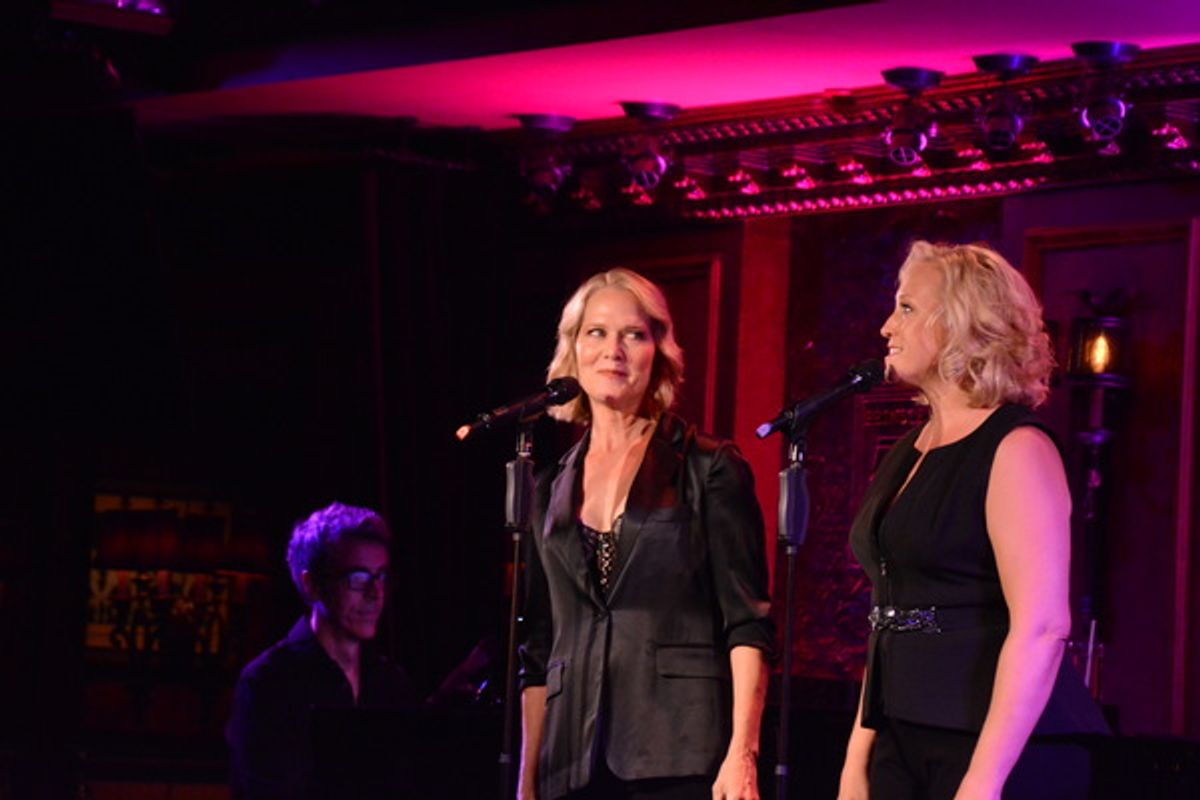 Rebecca Luker and Sally Wilfert at 