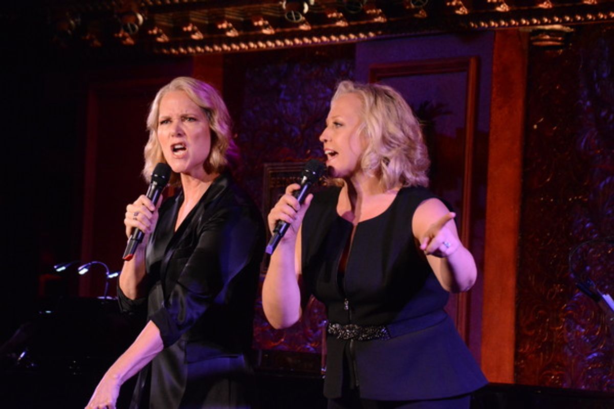 Rebecca Luker and Sally Wilfert at 