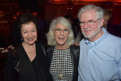 Lynn Ahrens, Jamie deRoy and Christopher Durang Photo