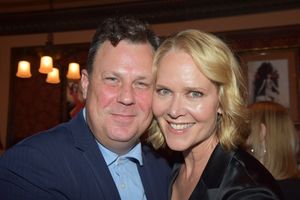 Brooks Ashmankas and Rebecca Luker Photo