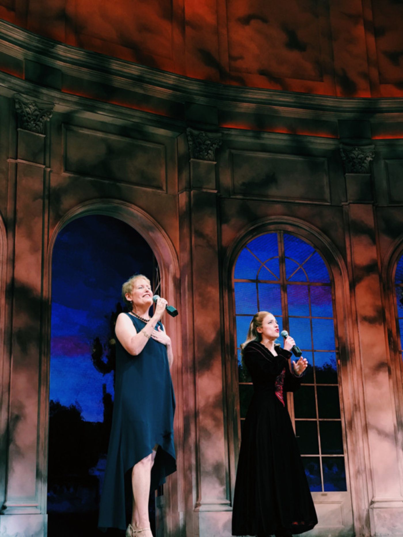 Photo Flash: Liz Callaway Performs 'Journey to the Past' With Christy Altomare at ANASTASIA Curtain Call  Image